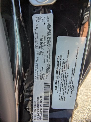 2026 Chrysler Pacifica Select Sport - [NEW]BraunAbility XT - Power Fold-Out Ramp