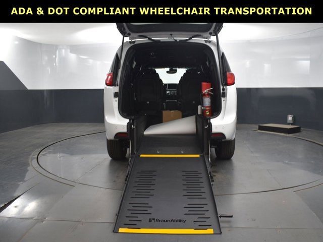 2025 Chrysler Voyager LX - BraunAbility ADA Commercial - Manual Rear Entry Wheelchair Accessible Conversion