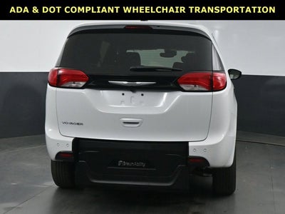 2025 Chrysler Voyager LX - BraunAbility ADA Commercial - Manual Rear Entry Wheelchair Accessible Conversion