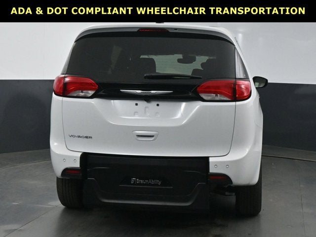 2025 Chrysler Voyager LX - BraunAbility ADA Commercial - Manual Rear Entry Wheelchair Accessible Conversion