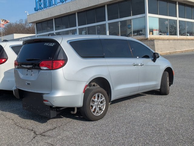 2022 Chrysler Voyager LX - Manual Rear Entry Wheelchair Conversion