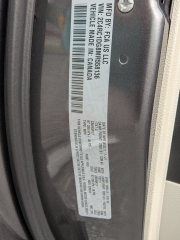 2021 Chrysler Voyager LXI - BraunAbility XT Power Fold-Out Ramp