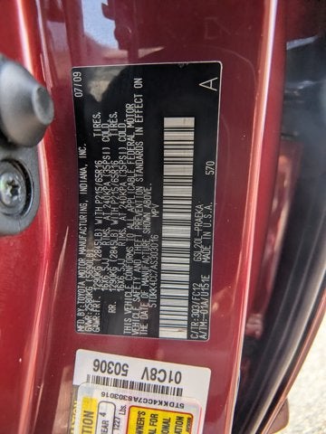 2010 Toyota Sienna CE - BraunAbility Rampvan, Power Fold Out