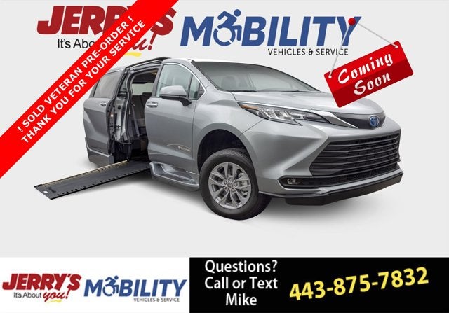 2026 Toyota Sienna Limited - [NEW] BraunAbility XI - Power InFloor Conversion