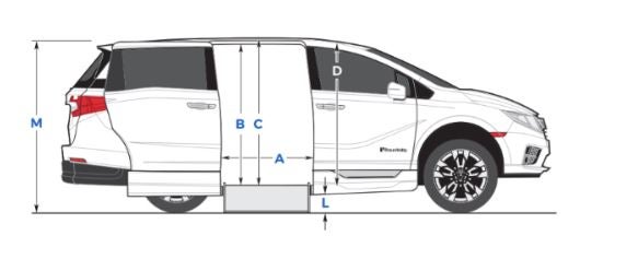 Honda Odyssey Braunability Specs