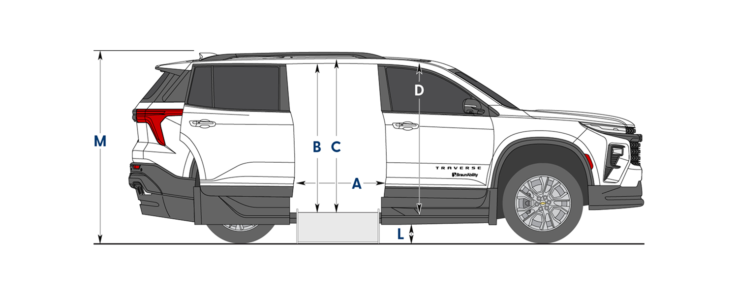 2026 Chevy Traverse Braunability Baltimore